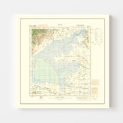 old military map