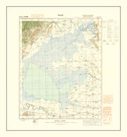 old military map