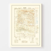 old military map