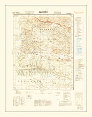 old military map