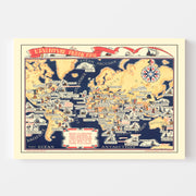 old military map