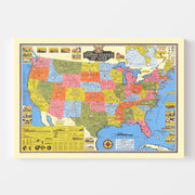 old military map
