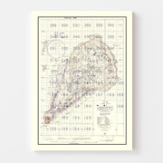 old military map