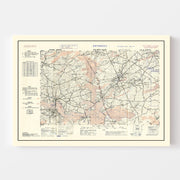 old military map