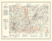 old military map