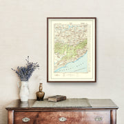 old military map