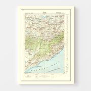 old military map