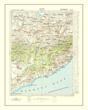 old military map