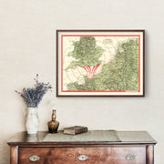 old military map