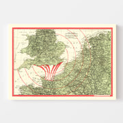 old military map