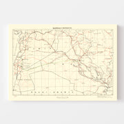 old military map