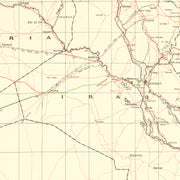 old military map