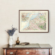 old military map