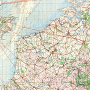 old military map