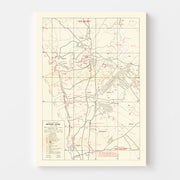 old military map