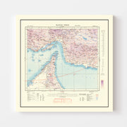 old military map