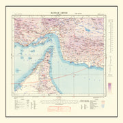 old military map