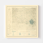 old military map