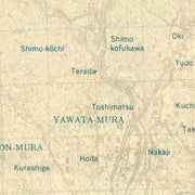 old military map