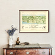 old military map