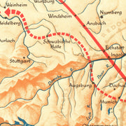 old military map