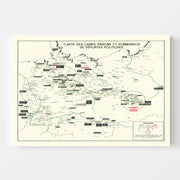 old military map