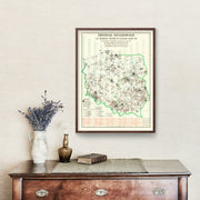 old military map