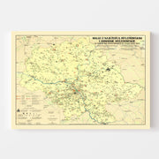 old military map