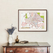 old military map