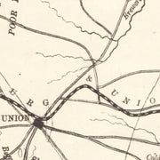 old Union County map