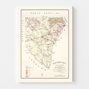 map of Spartanburg C