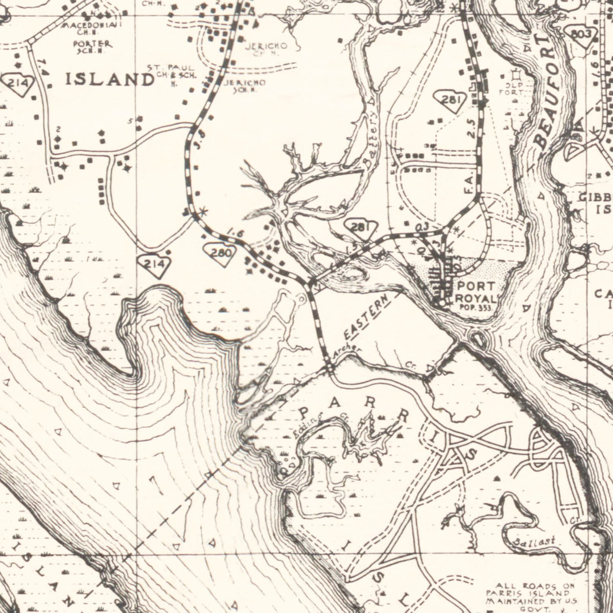 Vintage United States County Maps