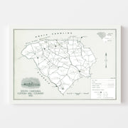 map of South Carolin