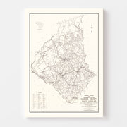 map of Oconee County