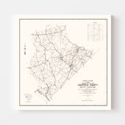 map of Edgefield Cou
