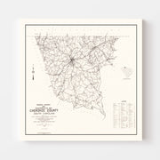 map of Cherokee Coun