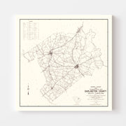 map of Darlington Co