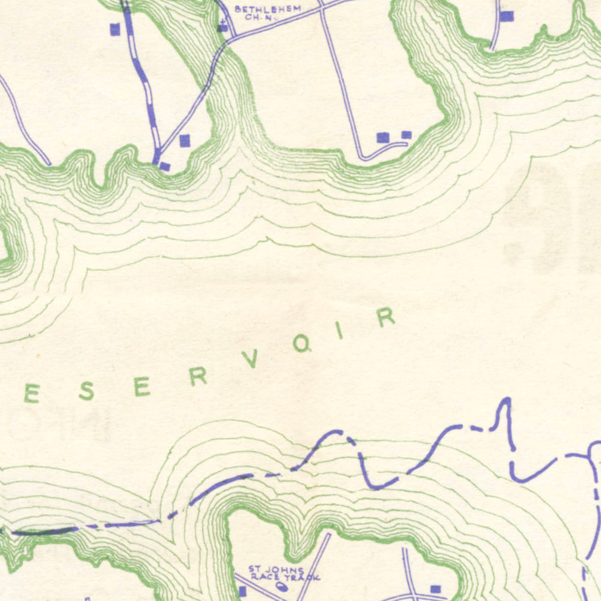 Restored historic details from the 1944 misc. attraction map of County, South Carolina