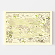 map of Salt Lake Cit