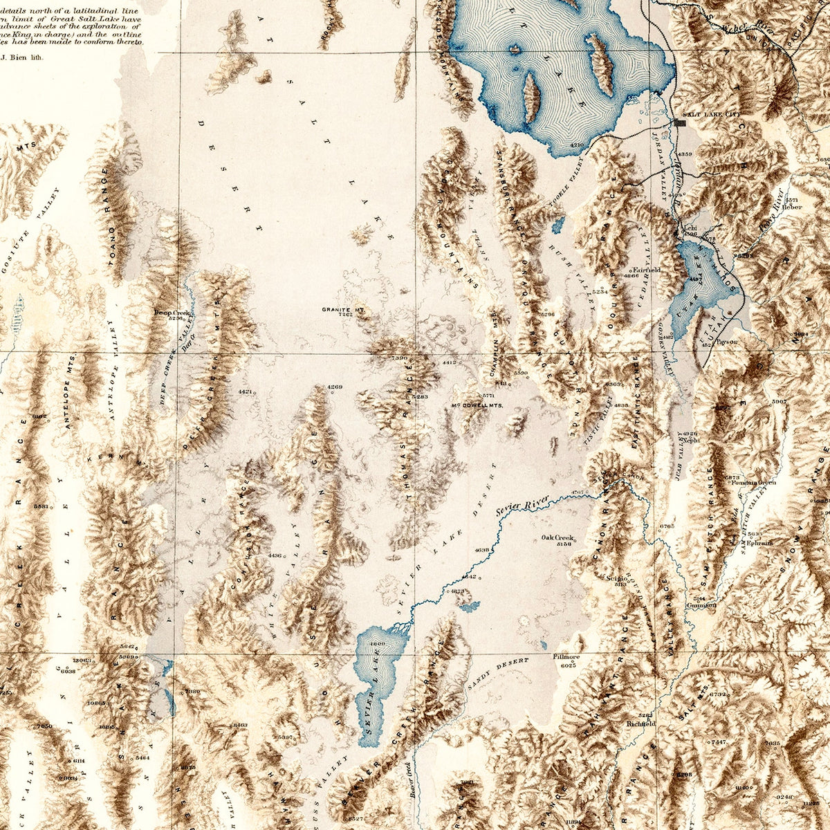 Restored historic details from the 1877 body of water map of County