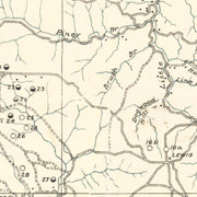 Vintage Lewis County, TN Iron Ore Mines 1915