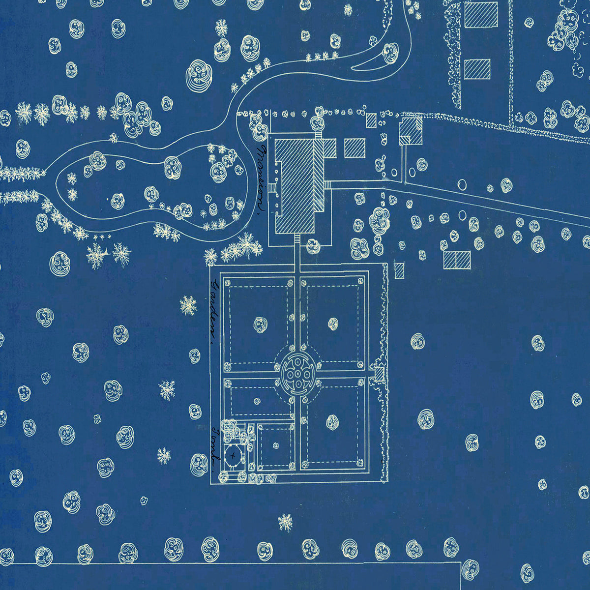 Restored historic details from the 1920 misc. attraction map of County, Tennessee