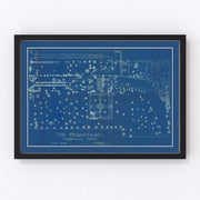 The Hermitage Vintage Map 1920