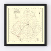 McMinn County Vintage Map 1935