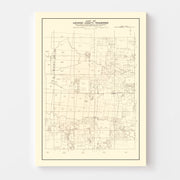 map of Haywood Count
