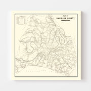 map of Davidson Coun