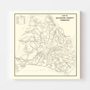map of Cherokee