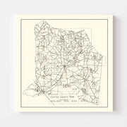 map of Coffee County