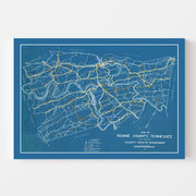 map of Roane County