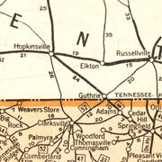 old Tennessee map